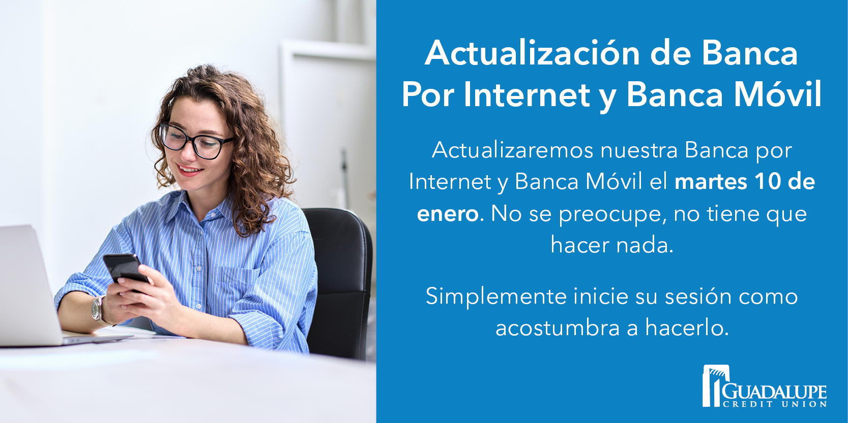 Actualización de Banca Por Internet y Banca Móvil